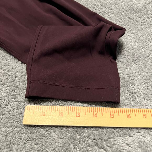 Lululemon Pants Womens 6 On The Fly Dress Maroon Performance Jogger - Picture 10 of 10